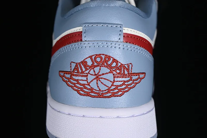 All categories Air Jordan Jordan series basketball shoes Air Jordan 1 Low G version pure original Air Jordan 1 Low AJ1 Joe 1 white blue red toe low-top cultural casual sneakers DC0774-164